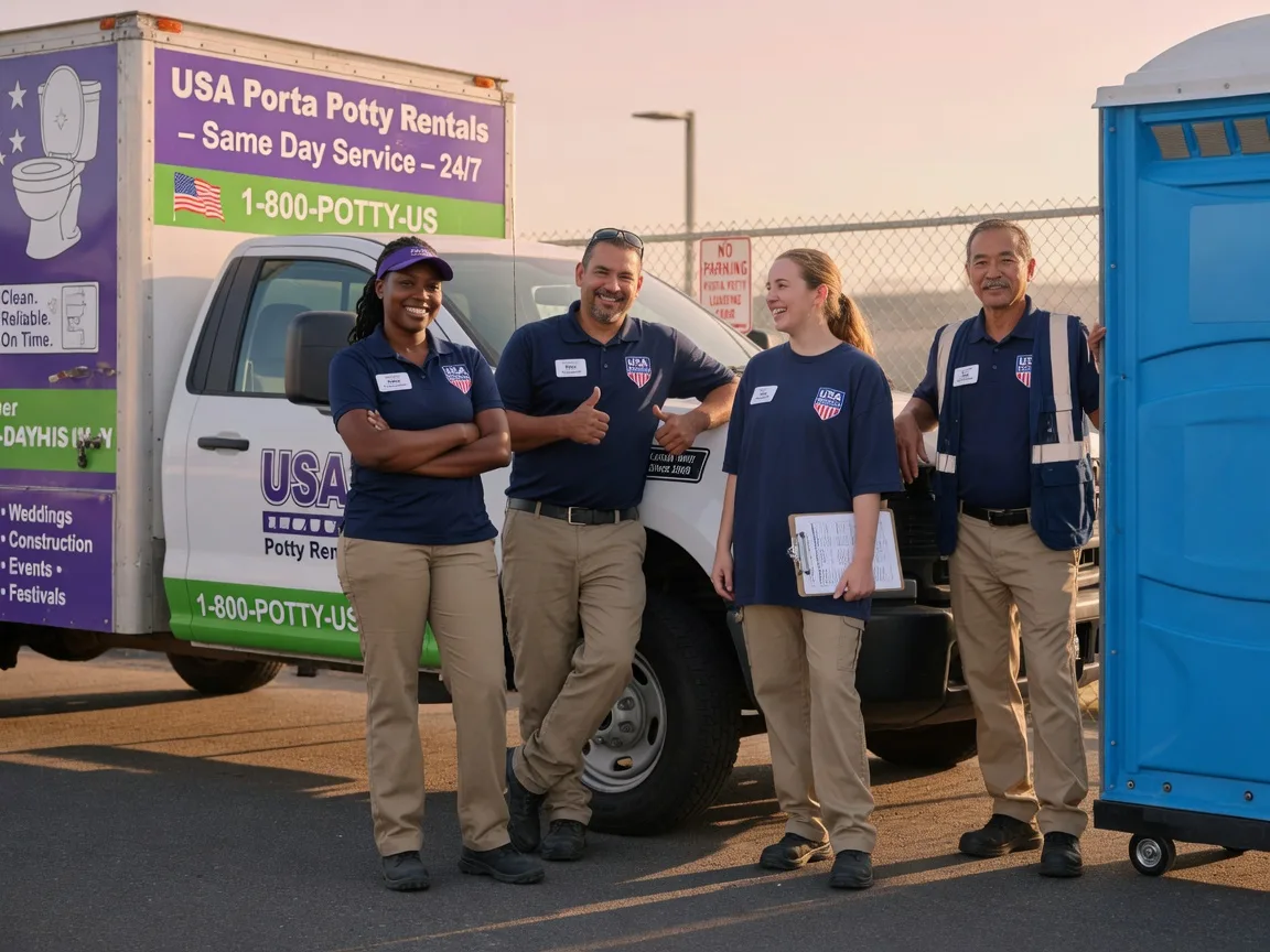 Porta Potty Rental company in North Dakota