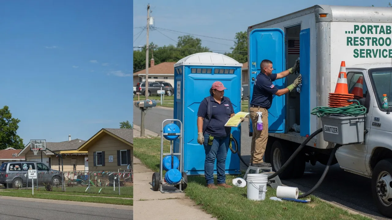 Portable Toilet Rental in North Dakota near me